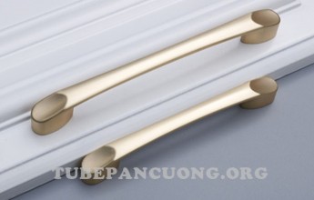 Tay cửa tủ gỗ màu gold