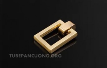Tay nắm lật vuông  màu vang gold
