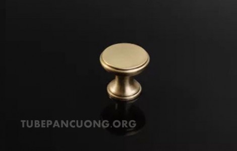 Tay núm tròn vàng gold -Z012