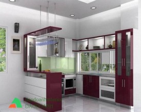 TỦ BẾP ACRYLIC TB1517