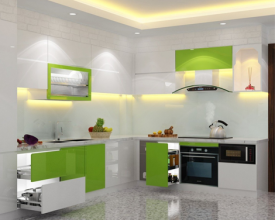 TỦ BẾP ACRYLIC TB1523